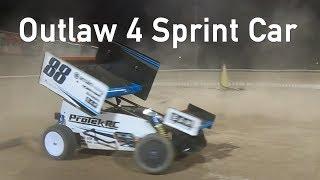 Custom Works Outlaw 4 RC Sprint Car - AMain Employee Ride