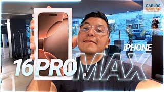 Consiguiendo un iPhone 16 Pro Max | Unboxing en Español