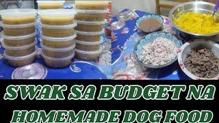 HOW WE PREPARE OUR HOMEMADE DOG FOOD / BUDGET FRIENDLY NA  PAGKAIN NG ASO @Rose Arevalo