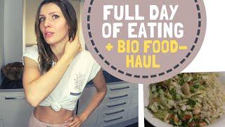 FULL DAY OF EATING VEGAN Weizenfrei  FOOD HAUL BIO-Markt + MEGA Bohnen Bowl  What I eat in a day