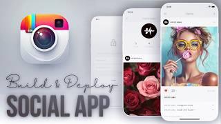  Build & Deploy a Full Stack Social Media App • Flutter, BLoC, Firebase
