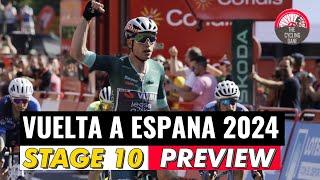 Vuelta a Espana 2024 Stage 10 PREVIEW - Will Wout van Aert WIN Another Stage?