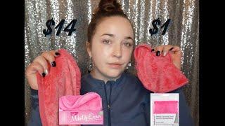 DUPE ALERT | THE MAKEUP ERASER VS. DOLLAR TREE VANISHING TOWEL Is It Comparable Or Better?