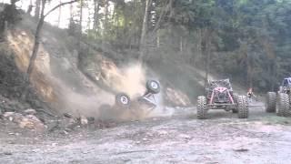 Showgirl Buggy roll during freestyle run @ King Knob WV