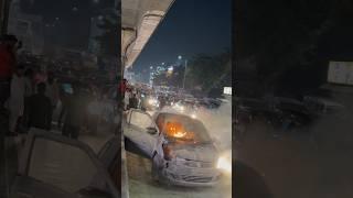 Maruti Shift Car  Unexpected Fire  Incident At Kukadpally | Hyderabad Activities