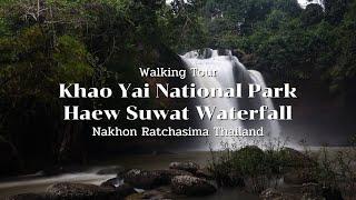 Haew Suwat Waterfall, Khao Yai National Park Walking Tour, Nakhon Ratchasima Thailand 2021