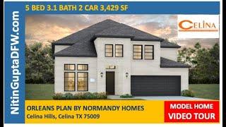 COMING SOON: Orleans Plan By Normandy Homes in Celina Hills in Celina, TX Video Tour | Celina ISD