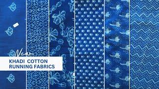 Khadi Cotton Running Fabrics - Kurtis, Tops , Mix and match #fashion #khadicotton #runningfabrics