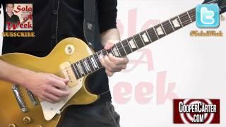 Joe Bonamassa - "When the Fire Hits the Sea" Guitar Solo LESSON - SoloAWeek 43 - Solo a Week