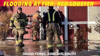 Former Grand Forks Red Lobster Flooding Saturday Afternoon