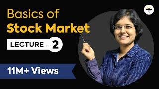 Basics of Stock Market For Beginners  Lecture 2 By CA Rachana Phadke Ranade