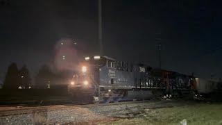 CN 3008 (IC Heritage) Leads Night A485!