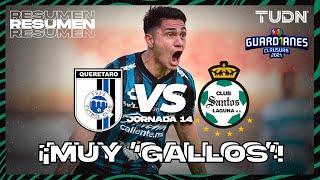 Resumen | Querétaro vs Santos | Torneo Guard1anes 2021 Liga Mx - J14 | TUDN