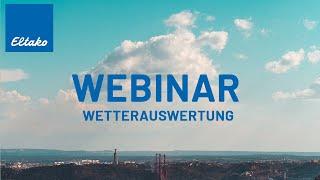 Webinar I Wetterauswertung I German