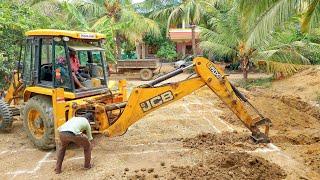 JCB 3DX Xtra Going My Home Foundation in My Village to finish Morning up to Night all Moments | jcb