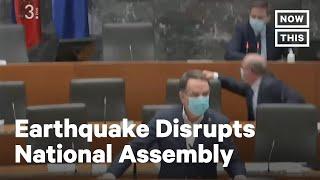 Lawmakers Evacuate as Earthquake Shakes Slovenian National Assembly