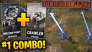 BEST WAY TO PLAY CRAWLER SPAM? - Melting Point Combo! - Mechabellum Strategy Guide