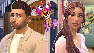 Using lies and manipulation to make our neighbour fall in love! // Sims 4 storyline