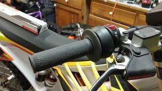 2018 Alta Redshift MXR Throttle And Grips