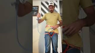 The BEST way to carry your climbing lanyard!!! Petzl Connect, Rock Empire PIP... #climbing