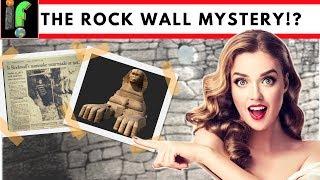 Ancient mysterious locations. The rock wall Texas and the works of old men