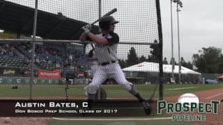 Austin Bates Prospect Video, C, Don Bosco Prep School Class of 2017
