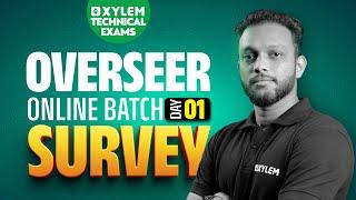 Overseer Civil  | Day - 1 | Survey |  Free Class | XYLEM TECHNICAL EXAMS