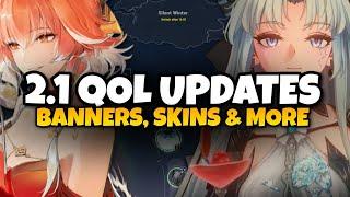 NEW UPDATE! NEW 2.1 BANNERS, SKINS  AND VERSION 2.1 QOL UPDATE | Wuthering Waves 2.1