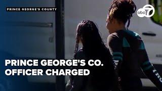 Prince George's County officer charged with unauthorized use of a vehicle