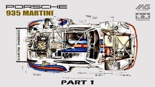 Porsche 935 Martini | Tamiya | 1/12 | Scale Model Build | ASMR |