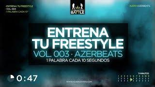 003. ENTRENA TU FREESTYLE. 1 palabra cada 10 segundos