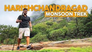 Harishchandragad Monsoon Trek |  Malshej Ghat Region | Maharashtra Monsoon Series 2024