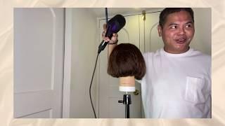 DIY Female Haircut Tutorial | Jing Monis Vlogs