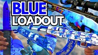 BEST BLUE Inventory in CS2 (BUDGET Blue Skins Loadout 2024)