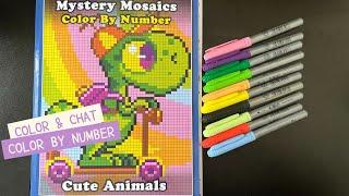 Mystery Mosaics |Color by number