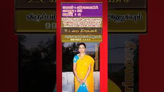 #kalyanavarangal #tamilmatrimony #remarriage #marriage #shortsfeed #groom #varangal #tamil #brides