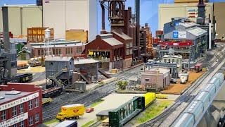 Beautiful Large HO Scale Model Train Layout at The Texas Northern Model Railroad Club P2