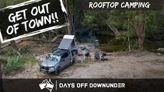 FNQ Free CAMPING in the ROOFTOP TENT by a RIVER | Camp COOK UP'S