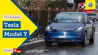 TCS Autotest - Tesla Model Y Long Range Dual Motor Fahrbericht 2022