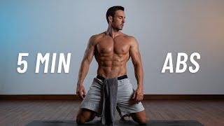 5 MIN DAILY ABS WORKOUT - At Home Total Core Routine