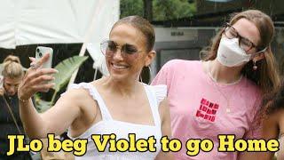 Jennifer Lopez Calls Violet on Phone and beg her to go back home and meet her father Ben Affleck