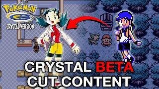 Beta Unused Content of Pokemon Crystal | Cut Content