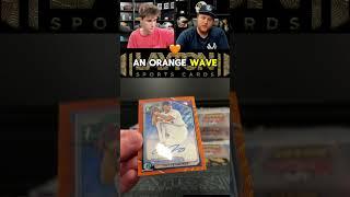 Blue Jays -Trey Yesavage -Orange Wave to 25 #livebreaks #boxbreaks #bowmanchrome #mlb #baseball
