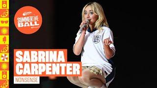 Sabrina Carpenter - Nonsense (Live at Capital's Summertime Ball 2024) | Capital