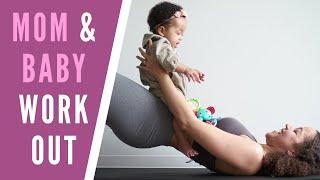 Workout With Your Baby in 20-min | Lots of Fun!