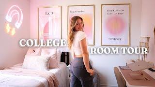 COLLEGE ROOM TOUR | pinterest inspired & girly ️