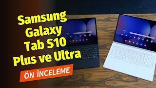 Samsung Galaxy Tab S10 Plus ve Ultra: Tasarım, performans ve özellikler!