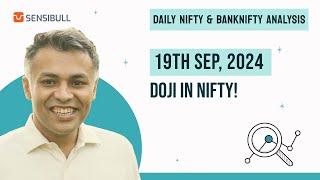 NIFTY and BANKNIFTY Analysis for tomorrow 19 September