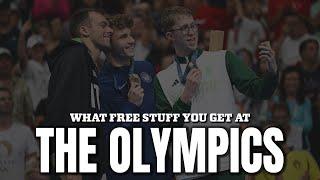 What FREE stuff do you get at the Paris 2024 OLYMPIC Games