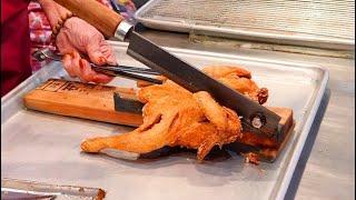 Korean Traditional Market Fried Chicken-Korean Street Food